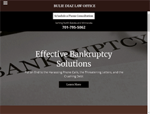 Tablet Screenshot of bulielaw.com